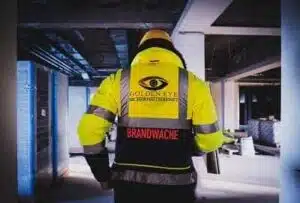 Brandwache von unserem Sicherheitsunternehmen in Bitburg