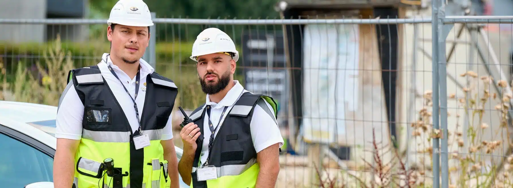 Sicherheitsdienst Nördlingen auf einer Baustelle